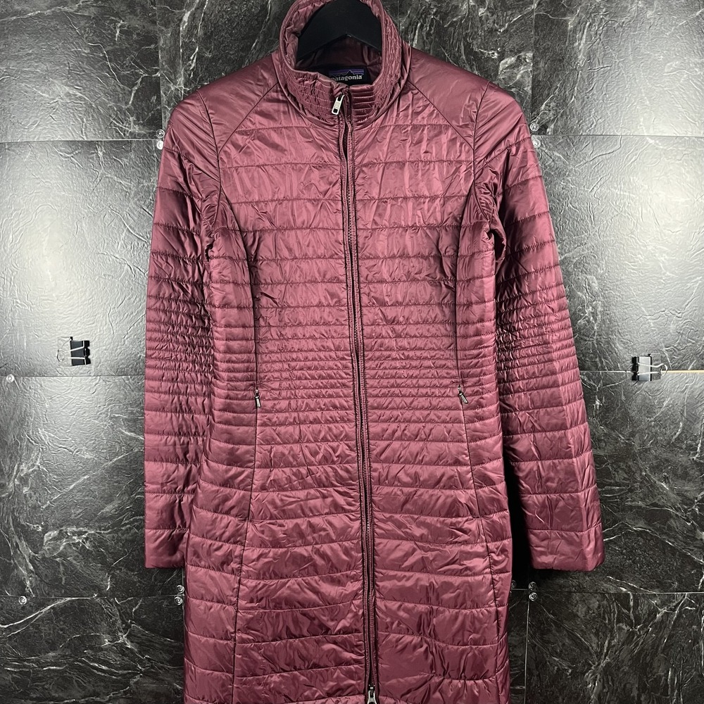 Patagonia Women's Red Kai Lee Puff Parka Jacket XS